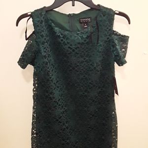 Enfocus studio Green Lace dress